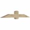 Ekena Millwork Eugene Rough Sawn Timber Gable Bracket, Douglas Fir, 72"W x 12"H x 6"D x 6"F, 4/12 Pitch GBW072X12X0606EUG00RDF - alternate 4